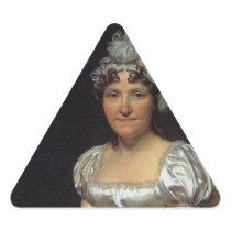 Marguerite Charlotte David Triangle Sticker