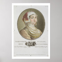 Marguerite d'Anjou (1429-82) engraved by Ride, 178 Poster