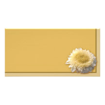 Marguerite de Gerbera Cartes De Vœux Avec Photo