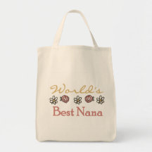 Marguerites et mondes meilleure Nana de roses Sacs Fourre-tout