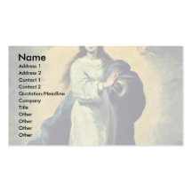 Maria ImmaculataBy Murillo Bartolomé Esteban Perez Business Cards