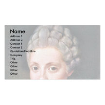 Maria Luisa Of Parma Princess Of Asturias Business Cards
