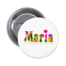 Maria Pinback Button
