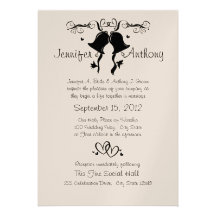 Mariage Bells Cartons D'invitation Personnalisés