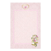Mariage Bells floral Papier À Lettre Personnalisé
