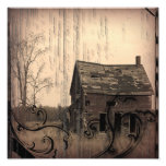 mariage campagnard personnalisable de ferme occide photo d’art