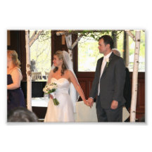 MARIAGE DE KAYE-HOLDEN : LAURIE-GREG SOUS L'AUVENT  TIRAGE PHOTO