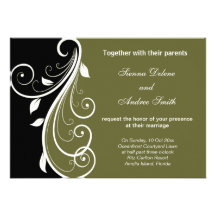 Mariage de remous carton d'invitation