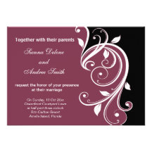 Mariage de remous faire-part personnalisé