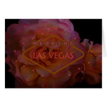 MARIAGE de RSVP dans la carte de Las Vegas