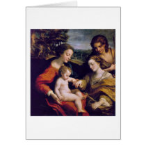 Mariage de St.Catherine par Antonio DA Correggio cartes