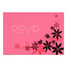 Mariage d'or décoratif rose élégant du feuille RSV Cartons D'invitation