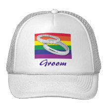 Mariage lesbien gai casquette