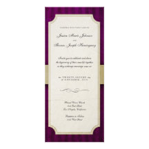 Mariage vintage de monogramme d'ivoire et d'auberg faire-parts