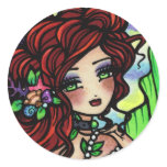 "Mariana" Irish Mermaid Fantasy Art stickers