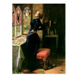 Mariana Woman with Stained Glass Postcard