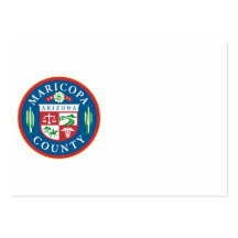 Maricopa county seal business card templates