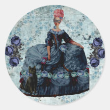 Marie Anotinette and the Enchanted Evening Sticker