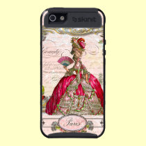 Marie Antionette in Hot Pink skinit case