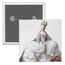 Marie Antoinette (1752-93) from 'Receuil des Estam Buttons