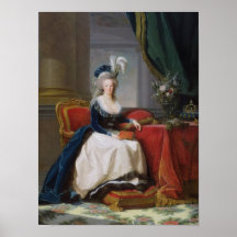 Marie-Antoinette  1788 Print