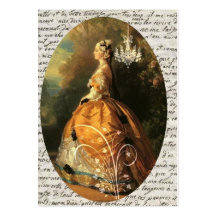 Marie Antoinette ACEO Business Card Templates