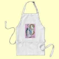 Marie Antoinette and Bluebird aprons