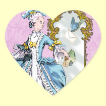 Marie Antoinette and Bluebird stickers