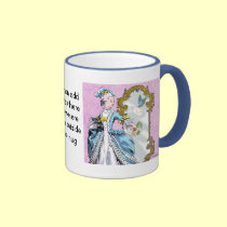 Marie Antoinette and Bluebird mugs