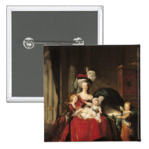 Marie-Antoinette  and her Children, 1787 Pins