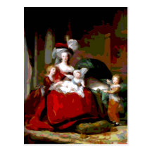 Marie Antoinette and her Children ~ Postcard