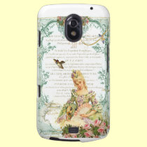 Marie Antoinette and Sparrow French Script casemate cases