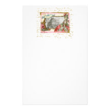 Marie Antoinette at Versailles Collage Stationery