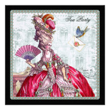 Marie Antoinette at Versailles Invite