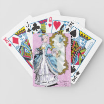 Marie Antoinette & Bluebird playing cards