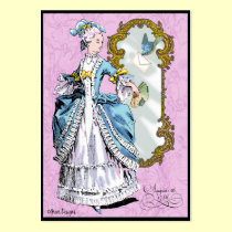 Marie Antoinette & Bluebird business cards