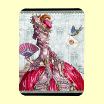 Marie Antoinette & Bluebird magnets