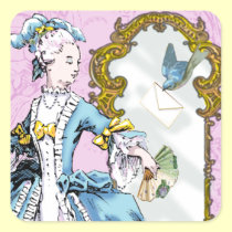 Marie Antoinette & Bluebird stickers