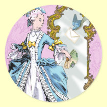 Marie Antoinette & Bluebird stickers