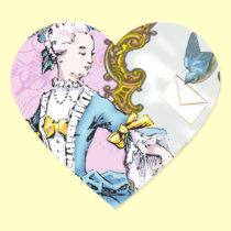 Marie Antoinette & Bluebird stickers