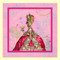 Marie Antoinette Bridal Shower Invitation invitations