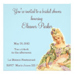 Marie Antoinette Bridal Shower Invitation