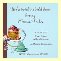 Marie Antoinette Bridal Shower Invitation invitations