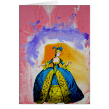 Marie Antoinette by Michael Moffa Card