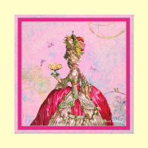 Marie Antoinette, Cakes and Peacock canvas prints