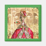 Marie Antoinette Christmas Party Versailles Magnet