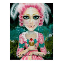 Marie Antoinette dans le jardin Post Cards
