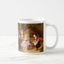 MARIE ANTOINETTE EN COMPAGNIE DANS SON HAMEAU . MUGS