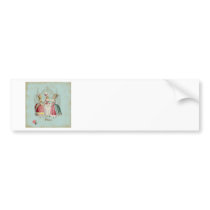 Marie Antoinette French Paris Ladies Bumper Stickers