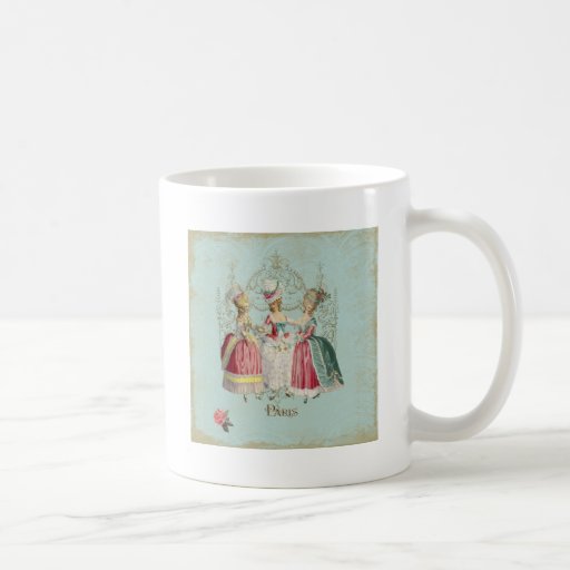 Marie Antoinette French Paris Ladies Mugs